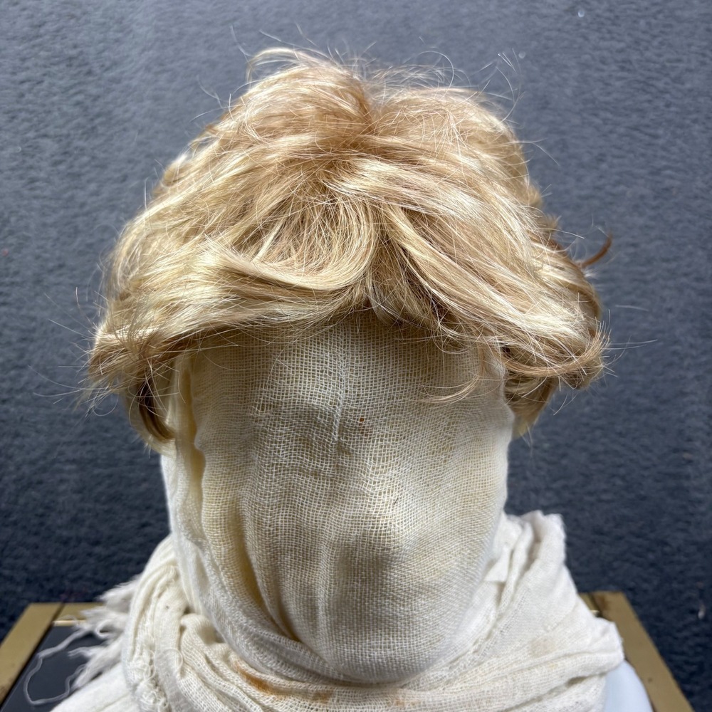 Paula Young Short‎ Shag Wig Golden Blonde Synthetic Pixie A1234 Average Size